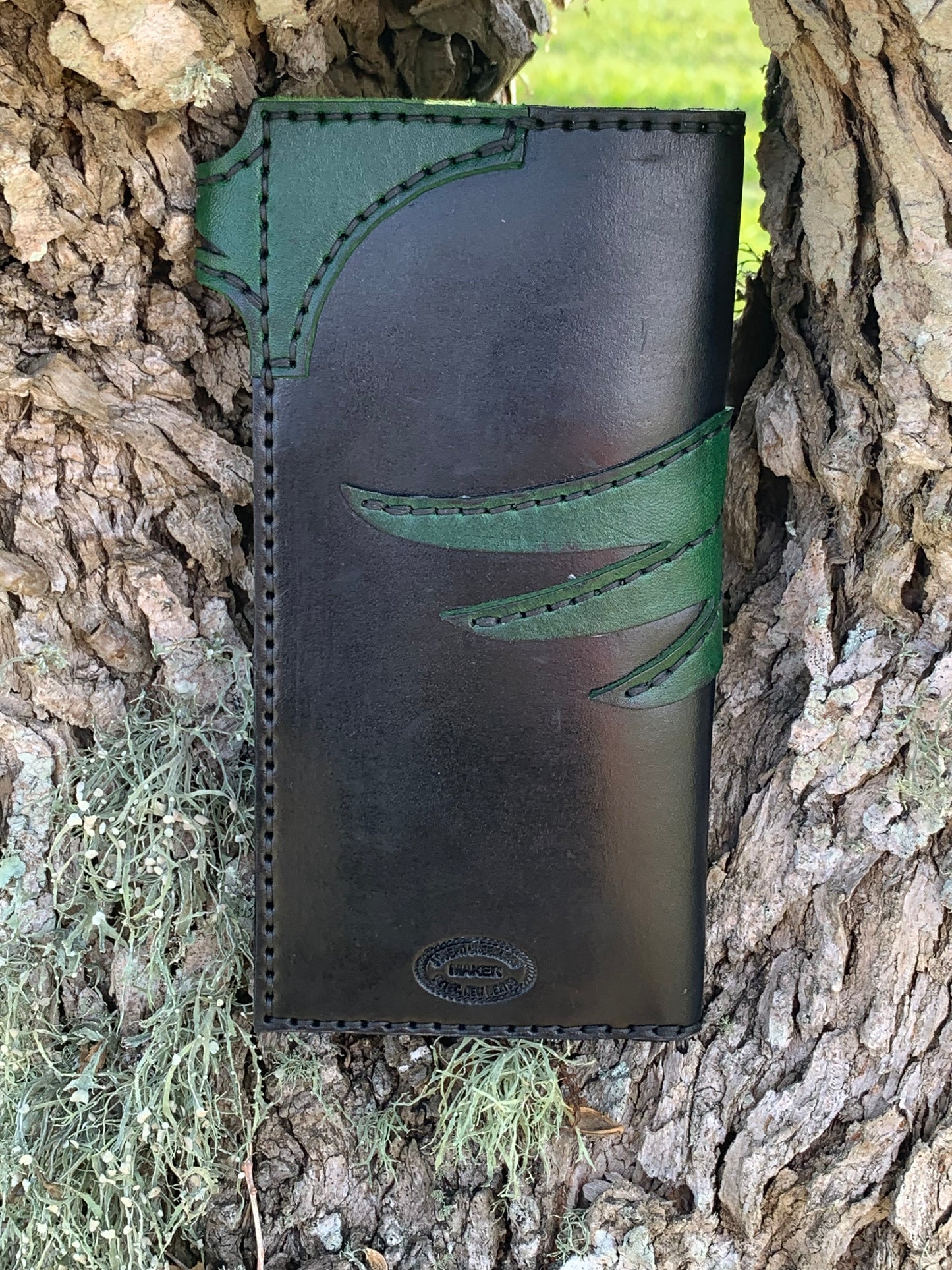 Biker Skull Long Wallet