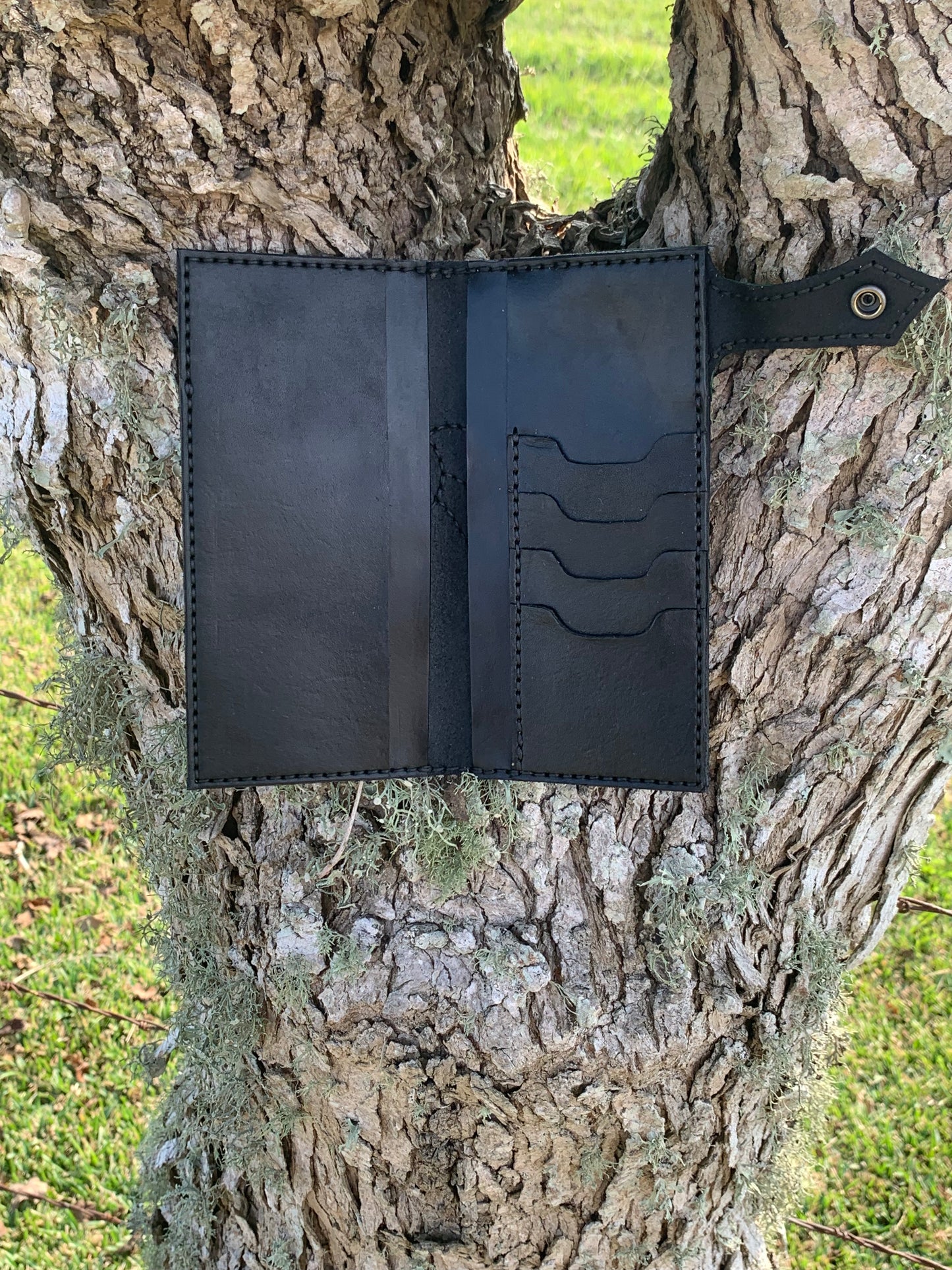 Biker Skull Long Wallet