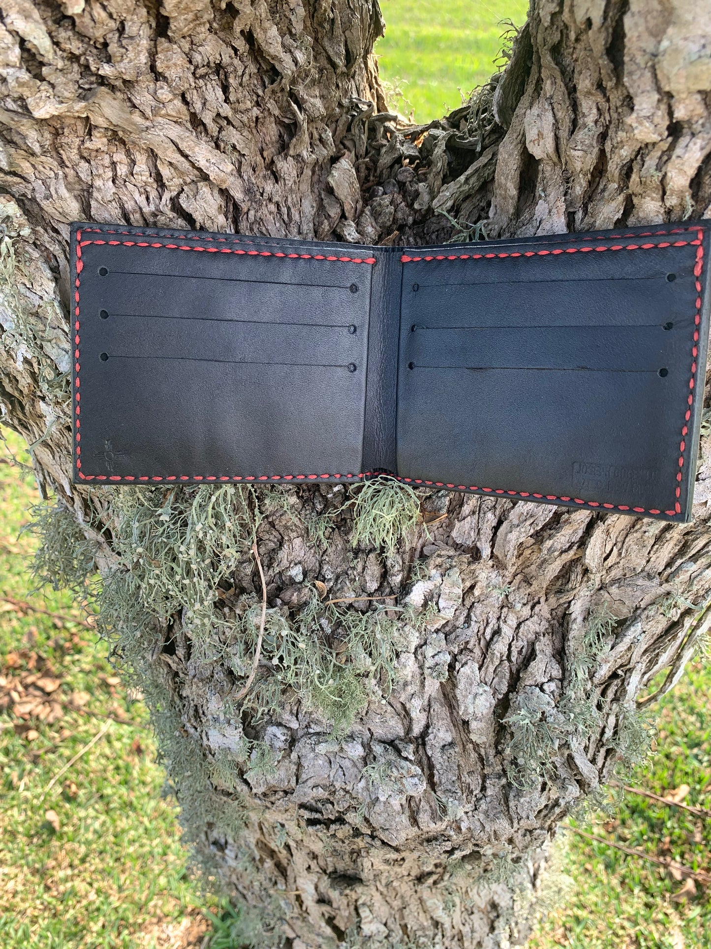 Marbled Leather Billfold