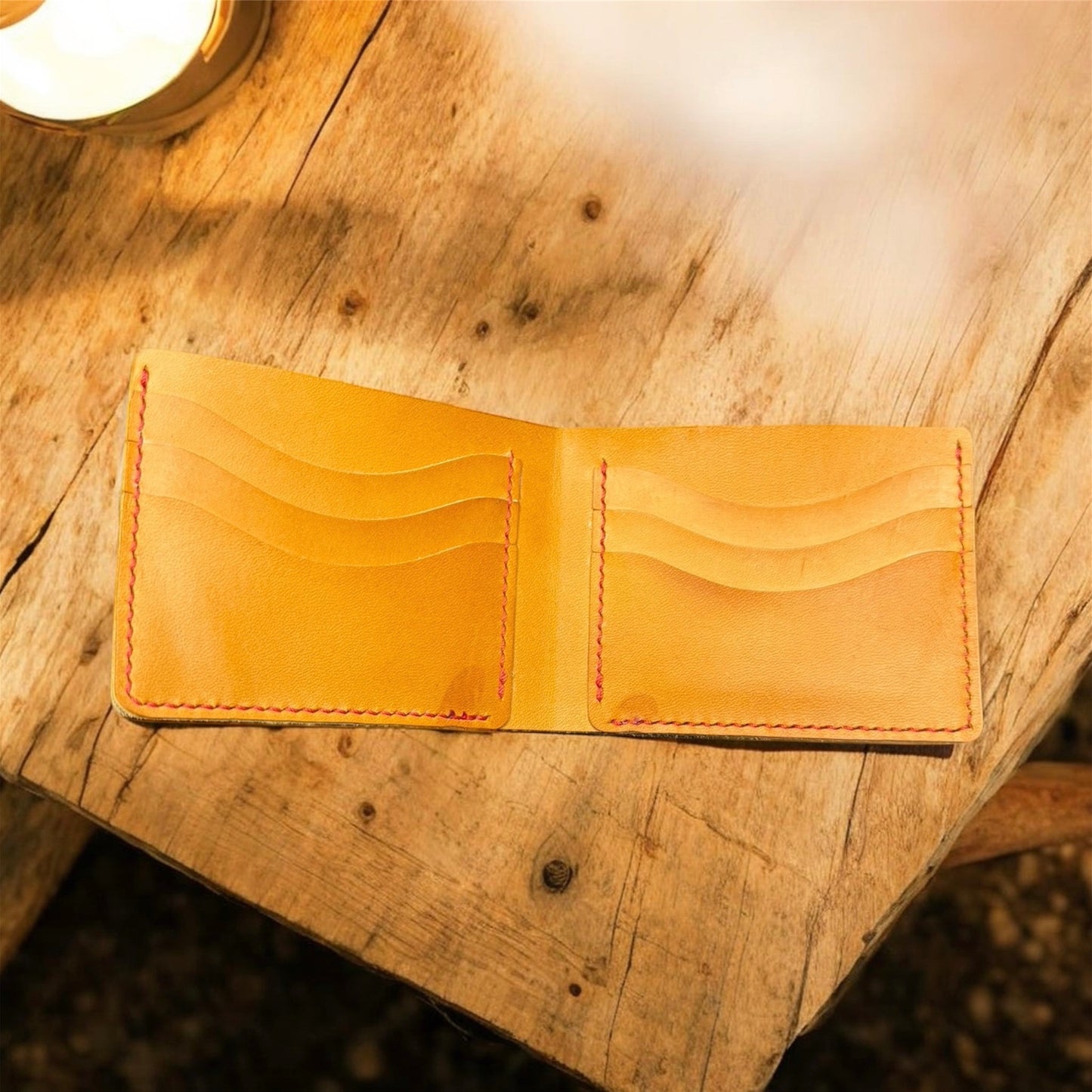 Handcrafted Ostrich Leg Patchwork Billfold